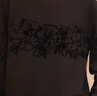 卡賓（CABBEEN）【植絨印花】國風(fēng)純色衛(wèi)衣男2024秋季新款潮牌長袖上衣情侶裝 煤黑色01 L /175/50 曬單實拍圖