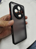 暴走適用oppofindx8pro手機殼 oppofindx8pro保護套 鏡頭全包防摔硅膠直邊撞色透明磨砂抗指紋硬殼 黑 曬單實(shí)拍圖