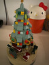 圣誕節禮物送女男生圣誕樹(shù)積木八音樂(lè )高盒拼裝旋轉玩具新年禮物 亞克力+燈光款+圣誕樹(shù)積木音樂(lè )盒 曬單實(shí)拍圖