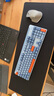 羅技（Logitech）K865無線機械鍵盤 藍牙鍵盤紅軸鍵盤（K845升級款）辦公游戲電競鍵盤雙模ipad鍵盤Mac 全尺寸104鍵 K865霧靄藍 曬單實拍圖