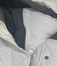 冬季新款加肥加大碼羽絨服女孕婦裝200斤胖mm短款派克羽絨服外套 白色 4XL 曬單實(shí)拍圖