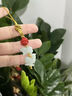 易明居2025蛇年安歲三合紅繩掛件朱砂年歲生肖掛繩化解蛇年本命年鑰匙扣 【屬蛇-雞牛形】掛件 曬單實(shí)拍圖