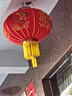 倍歡喜大紅燈籠大門掛的2025電子led燈春節(jié)過年元旦裝飾新年絨布室外 【一對裝】100#送感應(yīng)LED燈 一對裝 曬單實拍圖