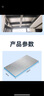 固昊鋁箔隔熱板擠塑板耐高溫屋頂防曬遮陽(yáng)阻燃防火保溫板泡沫板高密度 2cm厚（60*120厘米）單面鋁箔 曬單實(shí)拍圖