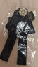 隨燦領結英倫學院風JK領花女士職業(yè)工作服裝飾韓國襯衫衣領飄帶蝴蝶結 藍色綁帶款領結【1個裝】 曬單實拍圖