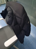 哈吉斯（HAZZYS）男裝 冬款外套保暖面包服直充蓬松羽絨服男ASFZU0BDX25 黑色BK M （170/92A 46） 曬單實(shí)拍圖