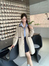 香影卡其色英倫風(fēng)風(fēng)衣女2025秋季新款高級感小個(gè)子中長(cháng)款寬松外套 卡其色 S 曬單實(shí)拍圖