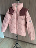 唐獅（TonLion）2024女羽絨服連帽面包服寬松休閑百搭潮 皮粉/二批 S  曬單實(shí)拍圖