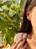 timebetter紫色耳釘女小眾設計感銀耳環(huán)方形幾何菱形高級感耳環(huán)迷離夢(mèng)幻紫紅 紫色銀耳釘/主石單邊長(cháng)約6mm 5 曬單實(shí)拍圖