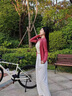 棉致冰絲奶芙山本褲子女夏季2025新款寬松薄款垂感休閑小個子闊腿 白色【145高品質(zhì)17.5】 L 100-115斤 曬單實拍圖