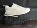 七匹狼男鞋運動(dòng)鞋男2025春季新款復古慢跑鞋透氣舒適旅游鞋男網(wǎng)面休閑鞋 白色 41 曬單實(shí)拍圖