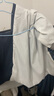 南極人（NanJiren）床上四件套+被子被芯+枕頭被套床單單人學(xué)生宿舍雙人家用床笠 雙拼-白藍灰 1.8m床單四件套【被套200x230cm 曬單實(shí)拍圖