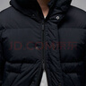 Jordan男子喬丹 長(cháng)款羽絨服 防寒保暖 連帽擋風(fēng)外套FV7270-010黑2XL 曬單實(shí)拍圖