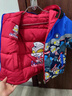 G.DUCKKIDS小黃鴨奧特曼衣服男童羽絨服短款加厚兒童兩面穿外套男孩帥氣童裝 紅色 130 建議120-130cm6-7歲 曬單實(shí)拍圖