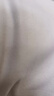 森馬毛衣女短款高領(lǐng)正肩緊身套頭衫休閑風(fēng)冬季顯瘦打底衫簡約氣質(zhì) 奶白10532 155/80A/S 曬單實拍圖