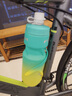 HAWEIWIND山地自行車(chē)騎行水壺公路車(chē)單車(chē)水杯戶(hù)外運動(dòng)健身大容量水瓶按壓式 推薦【活力青檸+水壺架】 曬單實(shí)拍圖