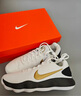 耐克男子實(shí)戰籃球鞋冬季抗扭低幫NIKE HYPERDUNK 2017 LOW HV1793 170白/金屬金/黑 41 曬單實(shí)拍圖