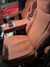 固特異（Goodyear）汽車坐墊適用理想L6L7L8L9座墊四季通用車內(nèi)抗污靠墊夏季座椅套 L9 雙排座椅套 8件套 橙 曬單實(shí)拍圖