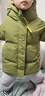 齊齊熊齊齊熊 男童羽絨服面包服兒童保暖冬裝上衣寶寶白鴨絨 曬單實(shí)拍圖