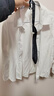 衣諾坊兒童西服套裝襯衫西褲演出服男童主持人西裝六一表演服園服畢業(yè)照 曬單實(shí)拍圖