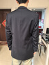 雅戈爾【性價比羊毛西服】西服男春季羊毛舒適單西男士高端修身西裝結(jié)婚 藏青 M 170/92A 曬單實拍圖