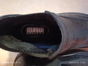啄木鳥(niǎo)男鞋冬季加絨保暖勞保棉鞋一腳蹬無(wú)鞋帶黑色休閑皮鞋防水工作潮鞋 黑色(加絨款) 42 曬單實(shí)拍圖