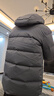 AIGLE艾高羽絨服秋冬款GTX-WS防風(fēng)加厚保暖上衣白鵝絨外套男 玄鐵灰 BE474 M (175/92A) 曬單實拍圖