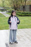 迪士尼寶寶兒童沖鋒衣三合一羽絨內(nèi)膽2025新款女童外套冬季保暖女大童羽絨服 【三防 一衣四穿】雪青紫+紫 140 曬單實拍圖