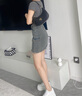 MARIE CLAIRE包包2025新款法國奢侈品女士單肩斜挎包MC女包送女友七夕禮物 黑色 現(xiàn)貨當(dāng)天發(fā)送labubu掛飾 曬單實拍圖