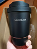 樂扣樂扣（LOCK&LOCK）316不銹鋼保溫杯咖啡杯水杯女高顏值隨行杯 黑色316不銹鋼內(nèi)膽 400ml 保溫杯 曬單實(shí)拍圖