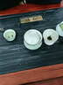 一米色彩嵌入式干泡茶盤天然皇庭玉石鑲嵌式茶盤可定制帶排水一體式茶托盤 【嵌入式】竹影清風(fēng)茶盤 600*370*30mm【±3mm】 曬單實(shí)拍圖