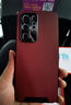 殼爵士 華為P40Pro手機殼P40保護套新款輕奢高端皮紋金屬鏡頭全包氣囊防摔防指紋輕薄商務(wù)男女款保護殼 華為P40Pro【瑞紅色】 曬單實(shí)拍圖