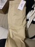 Calvin KleinJeans春秋男士通勤簡(jiǎn)約ck刺繡微彈商務(wù)西褲長(cháng)褲休閑褲J326851 RAE-卡其 32 曬單實(shí)拍圖