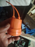 杉貝陶瓷防水燈座燈頭 家用防漏電耐高溫螺口E27帶線(xiàn)大功率燈頭e2 858耐高溫防水燈頭 曬單實(shí)拍圖