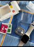 MSSM適用蘋果手表保護(hù)殼Apple iwatch s9/8/7/6/5/SE殼膜一體保護(hù)套全包防摔防刮【星光色】S9/8·45mm 曬單實(shí)拍圖