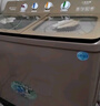 三峽勁霸【純銅電機(jī)】超大容量半自動(dòng)洗衣機(jī)家用老式大容量雙缸雙桶商用酒店賓館被子毛毯四件套大脫水桶 50公斤金色【雙鋼桶+加大脫水桶+純銅電機(jī)】 曬單實(shí)拍圖