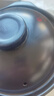 康舒（KANGSHU） 砂鍋家用燃氣煲仔飯耐高溫中式陶土砂鍋陶瓷煮粥煲湯燉鍋干鍋 黑色淺鍋適合2-4人 2000ml 曬單實拍圖