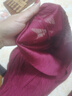 全穎蕾燈芯絨闊腿褲女褲秋冬季高腰加絨休閑寬松垂感條絨拖地直筒長褲 紅色 S 【建議80-95斤】 曬單實(shí)拍圖