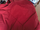 鴨鴨品牌正品紅色羽絨服女長款冬加厚反季新款韓版時尚小個子寬松外套 果醬紅色 2XL (175) 曬單實拍圖