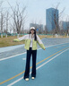 李寧顯瘦奶芙褲微喇衛褲休閑褲女子25秋冬新款時(shí)尚親膚舒適運動(dòng)長(cháng)褲 【親膚透氣】常規-微喇-黑色(718款)-1 S 曬單實(shí)拍圖