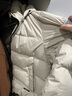 君羽羽絨服男24新款800蓬白鵝絨戶外鵝絨服女中厚防風(fēng)羽絨夾克I52441 杏灰-男款 M 推薦男121-140斤/女101-115斤 曬單實(shí)拍圖