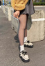 佰姿緣黑透膚光腿神器女秋冬裸感單層加絨加厚保暖黑色假透肉絲襪打底褲 【連腳】0D高透黑1條裝 1條 250克加厚絨【建議0-10℃】 曬單實拍圖