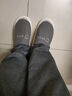 利達妮（TZLDN）全包棉拖鞋男冬季2024新款防滑加厚底保暖防水羽絨包跟棉鞋女冬天 灰色 44-45 (適合43-44碼) 曬單實(shí)拍圖