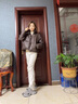 CAMILA KSENIA增高老爹鞋2025新款舒適厚底時(shí)尚復(fù)古透氣鞋休閑運(yùn)動(dòng)鞋 灰色 37 曬單實(shí)拍圖