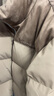 太平鳥男裝羽絨服美式男冬季仿麂皮燈芯絨復(fù)古面包服潮 棕色 M 曬單實拍圖