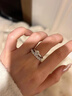 DR. DARLING鉆戒莫桑石戒指女一克拉求婚結(jié)婚禮表白生日禮物送女友老婆 簡(jiǎn)愛(ài)鉆戒女2克拉【活口/閉口】 曬單實(shí)拍圖
