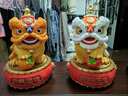 禾笙堂醒獅舞獅工藝品擺件國潮家居客廳玄關(guān)裝飾品喬遷開(kāi)業(yè)前臺新年禮物 大號獅來(lái)好運橘白色21*19*28.5cm 曬單實(shí)拍圖