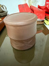 藏壺天下【七夕禮物】宜興茶葉罐原礦紫砂茶具小號全手工竹葉貼花紫泥儲存 曬單實拍圖