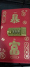 法拉蒙（faramon）存錢夾錢冊現(xiàn)金存錢本大容量2025年新款存錢神器密碼鎖存錢袋收藏冊理財(cái)收納冊 密碼鎖【暴富】紅色-可放10000元 曬單實(shí)拍圖