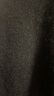 無印良品（MUJI）女式 圓領(lǐng)毛衣 長袖針織衫 打底衫 秋冬內(nèi)搭洋氣 BA05CC3A 黑色 M 160/84A 曬單實(shí)拍圖